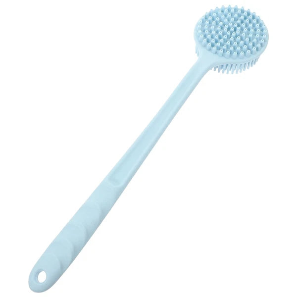 Silicone Bath Brush Man Backbrush for Shower Body Scrubber with Handle