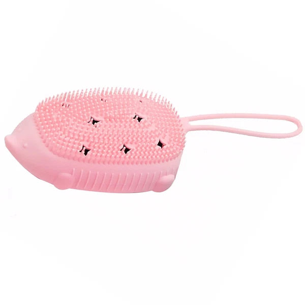 Bath Brush Silicone Body Scrubber Shower Baby Bathroom for Bathing