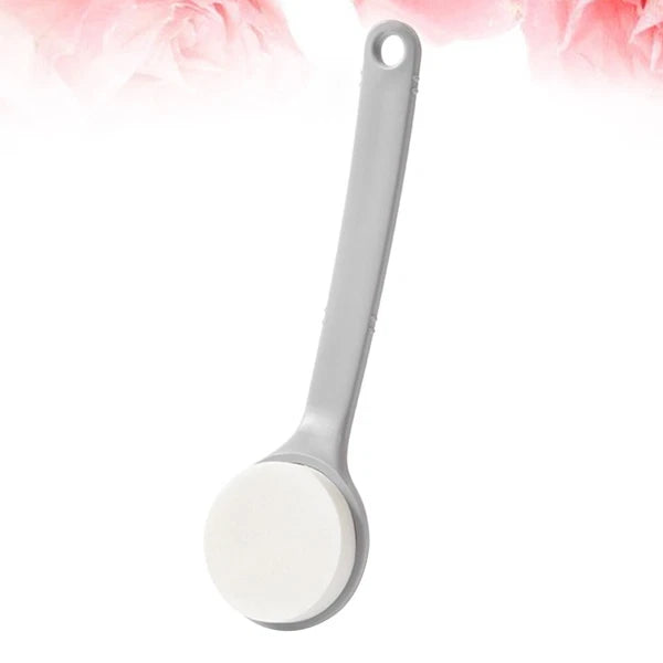 1Pc Sponge Bath Brush with Long Handle Durable Shower Brush Creative Bathing