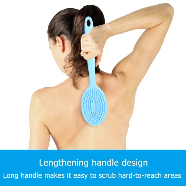 Anti-slip Body Cleaning Scrubbers Back Long Cleaning Tool for Home Bathroom