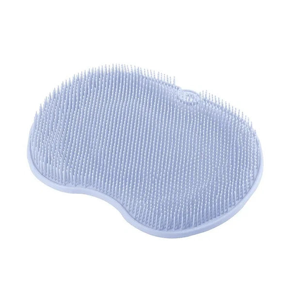 Silicone Rub Back Brush Non-slip Wash Foot Pad with Sucker Massage Shower Mat