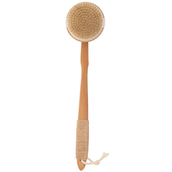 Removable Bath Brush Elder Women's Shower Scrubber Handle Cleaner for