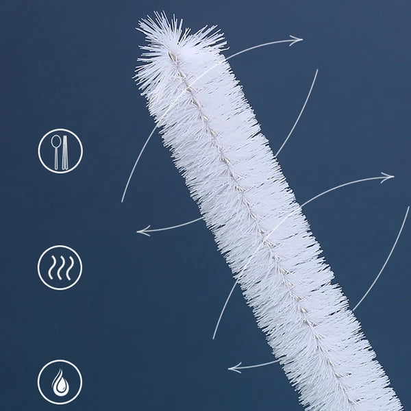 Long Handle Toe Brush Reusable Bendable Foot Toe Scrubber Brush Portable Pretty