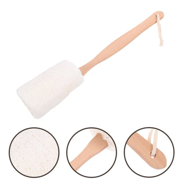 Handle Loofah Back Brush for Bathing Exfoliating Scrubber