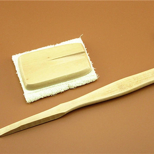 Exfoliating Back Brush with Long Handle for Spa Shower Bath Random Color