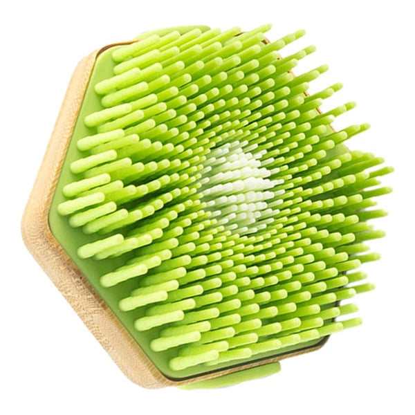 Silicone Bath Brush Bathing Body Shower Scrubber Portable Exfoliator Bath Brush