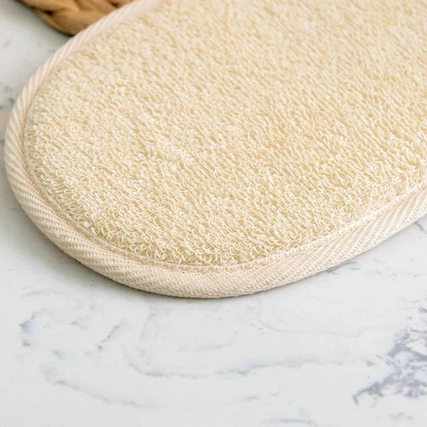 1/2/5X Biodegradable Shower Brushes Natural Loofah Exfoliating Sponge for Bath/