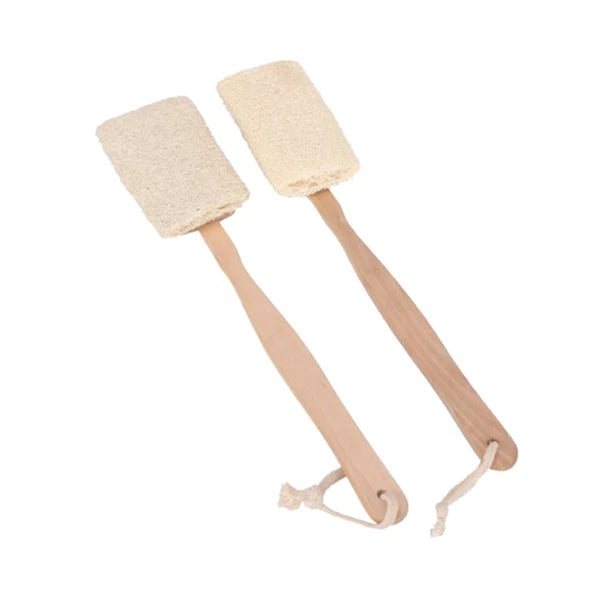 Exfoliating Back Brush with Long Handle for Spa Shower Bath Random Color