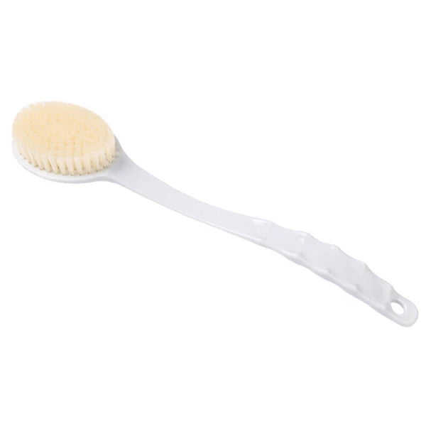 Skin Body Brush Back Scrubber Shower Bathing Cellulite Exfoliating Long HandleKF