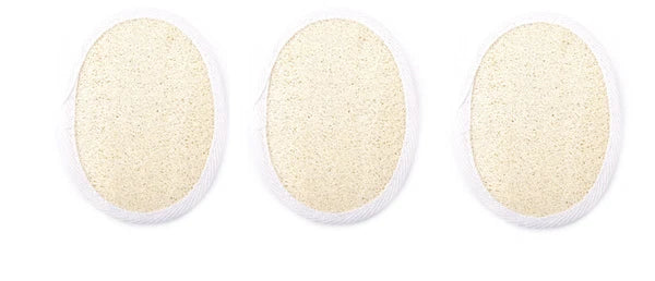 Exfoliating Loofah Pads Natural Luffa Loofa Body Sponge Scrubber Brush hand held