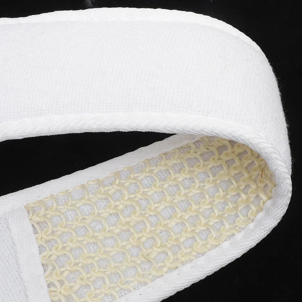 2Pcs Exfoliating Bath Scrubber Shower Back Strap Spa Long Skin Cleaning Brush