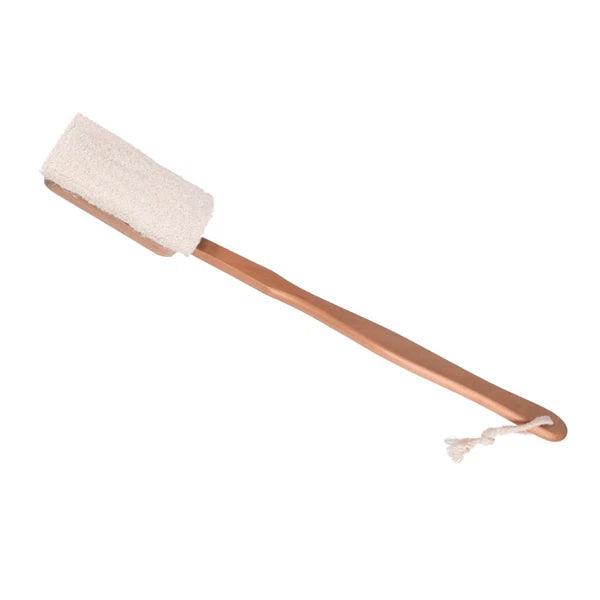 Loofah Bath Brush Back Scratcher Exfoliating Body Scrubber for Bathing