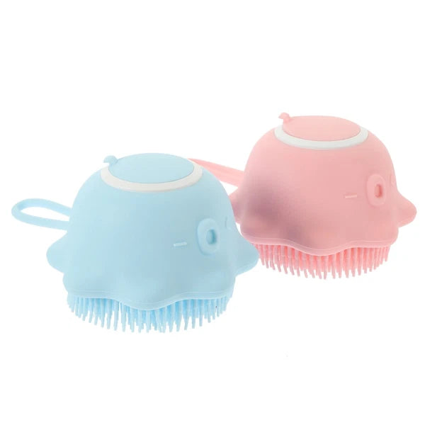 2 Pcs Bath Brush Multi-functional Exfoliating Baby Child Scrubber