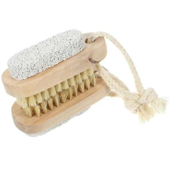 2 Pcs Double-sided Brush of Stepping Foot Scrubber Exfoliating Bath