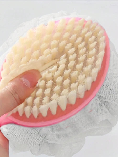 Long Handle Shower Bath Body Brush With Soft Bristles Back Massage Scrubber