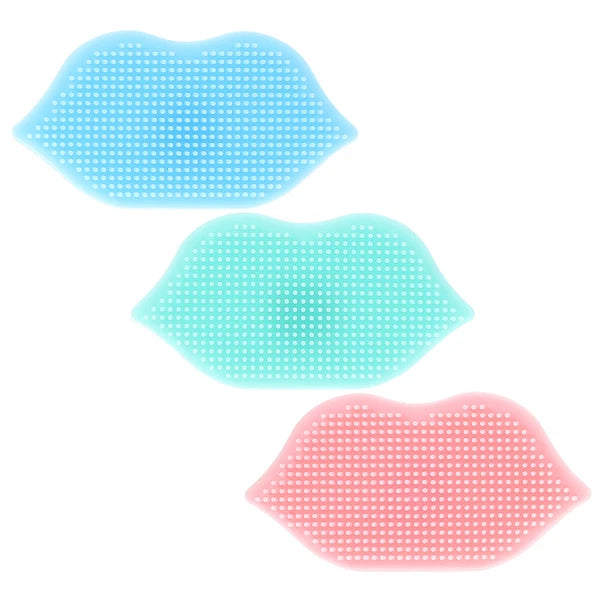 3 Pcs Silicone Cleansing Brush Baby Face Exfoliator Scrubber Cleanser