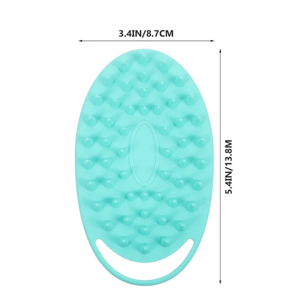 Bath Brush Work Double-sided Silicone Cleaning Body Brushes for Shower