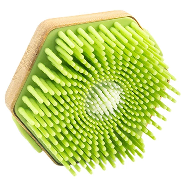 Silicone Bath Brush Bathing Body Shower Scrubber Portable Exfoliator Bath Brush