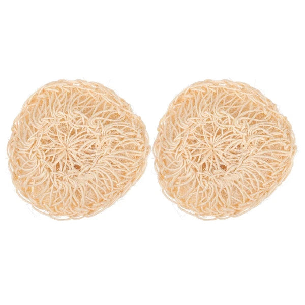 2 Pcs Sisal Bath Brush Bathing Accessories Shower Man Body Scrubber