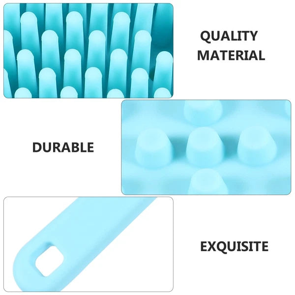 2 PCS Bath Brush Exfoliating Body Scrub Skin Exfoliator Scrubber Man