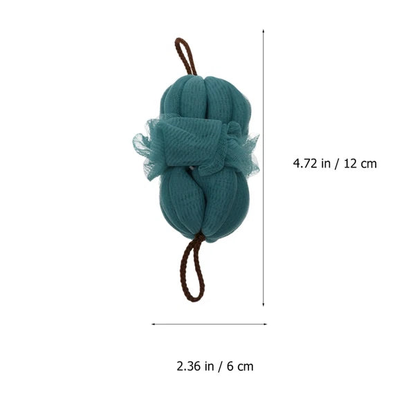 1Pc Rub Bath Towel Bath Flower Tensile Rub Bath Flower Bath Brush Bath Scrubber