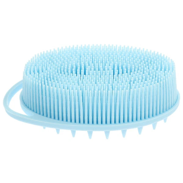Bath Child Shower Scrubber Soft Double-sided Silicone Cleaning