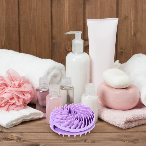 Exfoliating Bath Brush Woman Body Scrubber Exfoliator with Handle