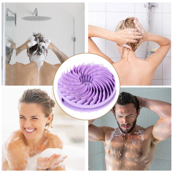 Exfoliating Bath Brush Woman Body Scrubber Exfoliator with Handle