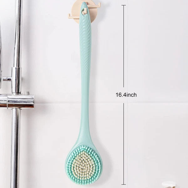 BEDELITE Back Scrubber for Shower - Long Handle Bath Brush (16.4 inches) with...